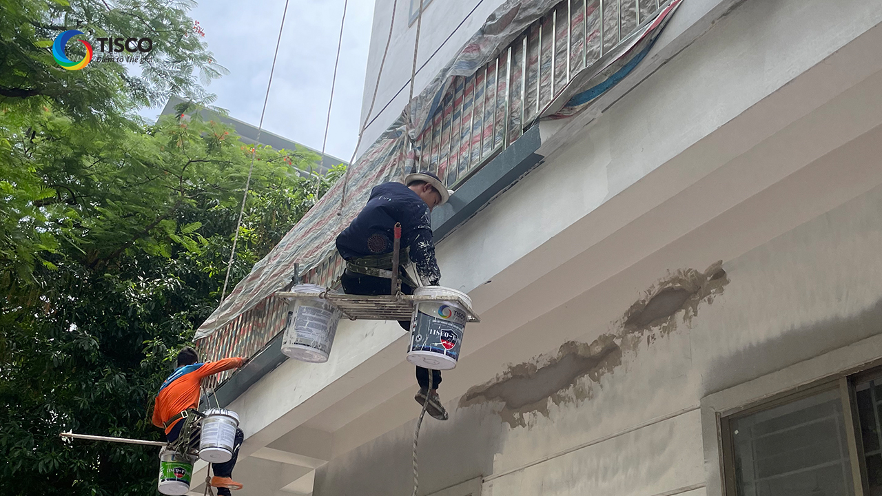 Dịch Vụ Sửa Chữa và Thi Công Sơn Lại Nhà Cũ, Mới của Tisco Việt Nam